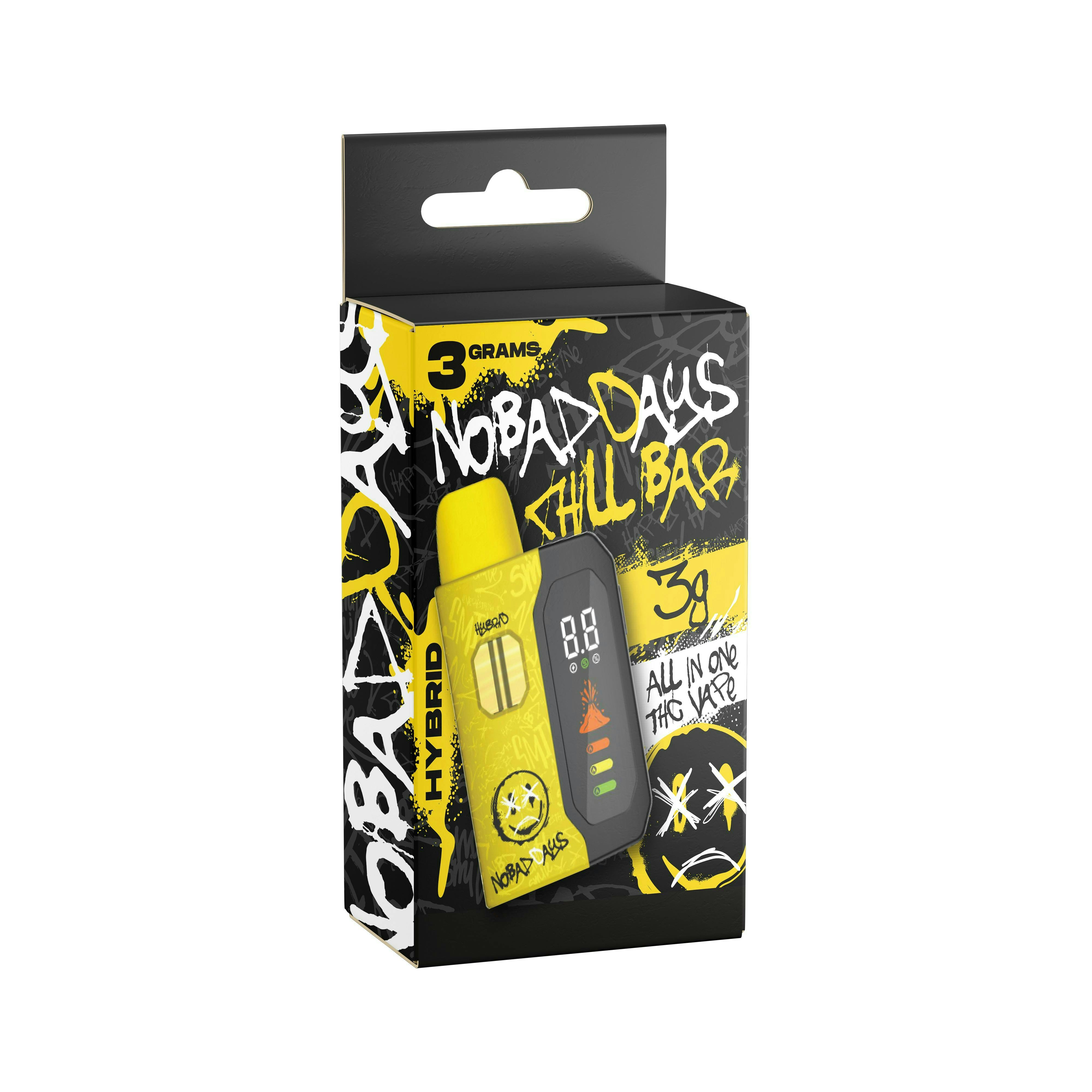 No Bad Days | Disposable Vape - 3g - Lemon Cherry Gelato (Hybrid)
