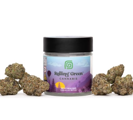 Rolling Green Cannabis | 3.5g Jar Flower | MOCHI