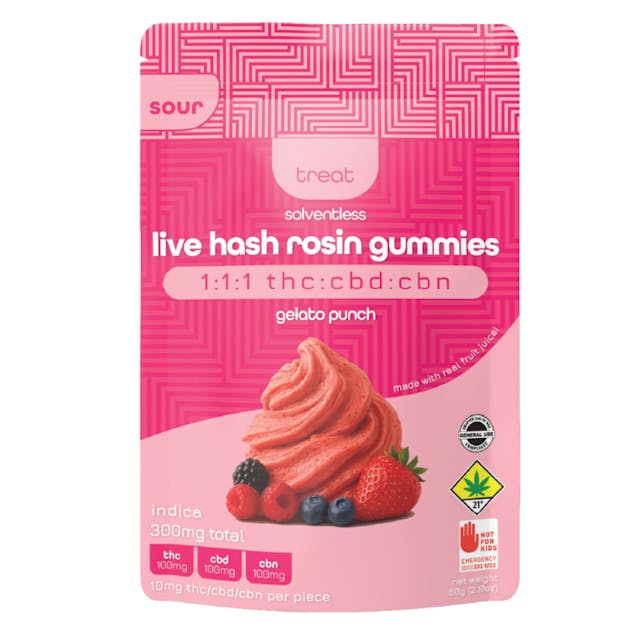 Edibles are created either by infusing cooking oil or butter with cannabis extract, or by mixing extract directly into other ingredients. Because edibles are digested and absorbed by your stomach and liver, the activation is often longer than other consumption methods, taking on average 45 minutes, and sometimes up to 2 hours. It is important to start low and slow when consuming edibles so you don't over do it. Take extra caution to ensure edibles are out of the reach of children.