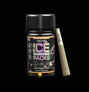 Rove | 5pk .5g Infused Pre-Roll | Peaches & Cream | Flora Farms Stateline