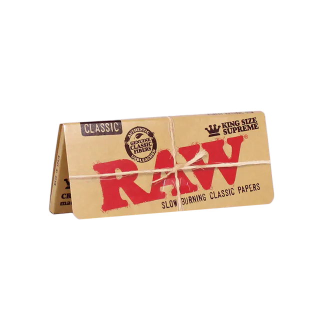 RAW Rolling Papers Classic King Size Supreme (hybrid, papers rolling supplies)