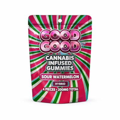 Good Good - 200mg Gummies - Sour Watermelon