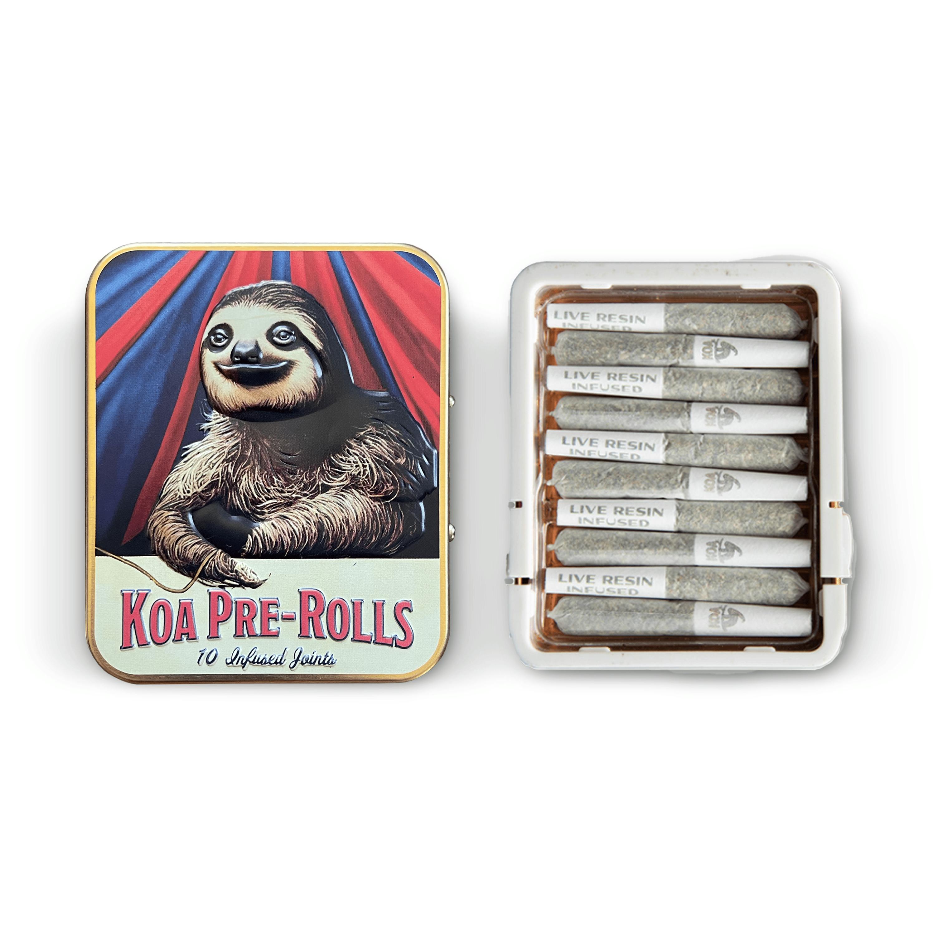 KOA | Northern Lights | Live Resin Infused Pre-Roll 10pk