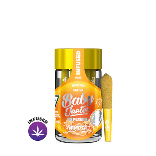 MIMOSA – BABY JEETERS – (5X.5G INFUSED PRE-ROLLS)-active