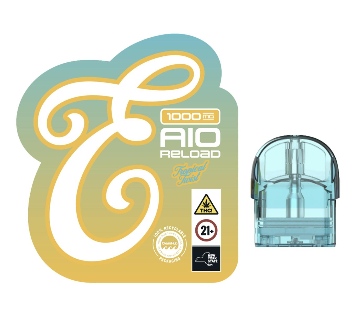 Pod |  Eureka | Fusion Tropical Twist | Reload | 1g