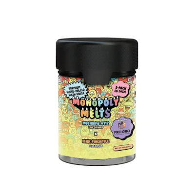 Monopoly Melts x GT - 3-Pack 2g Hash Rosin Infused Donuts - Moonbow #112 x Pink Pineapple - PRE_ROLLS by Monopoly Melts at King of Budz