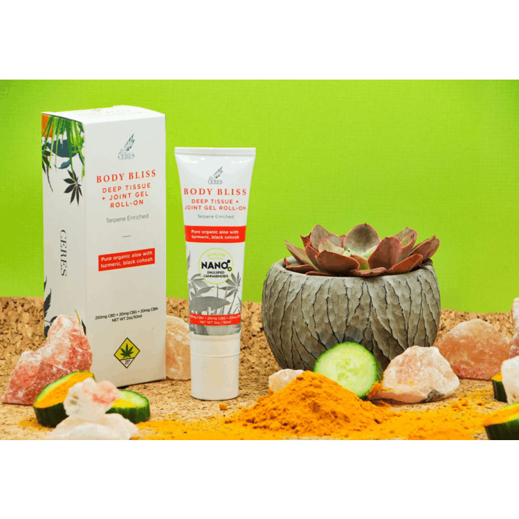Ceres Garden Body Bliss 2oz Lotion Roll on c - Canna4Life