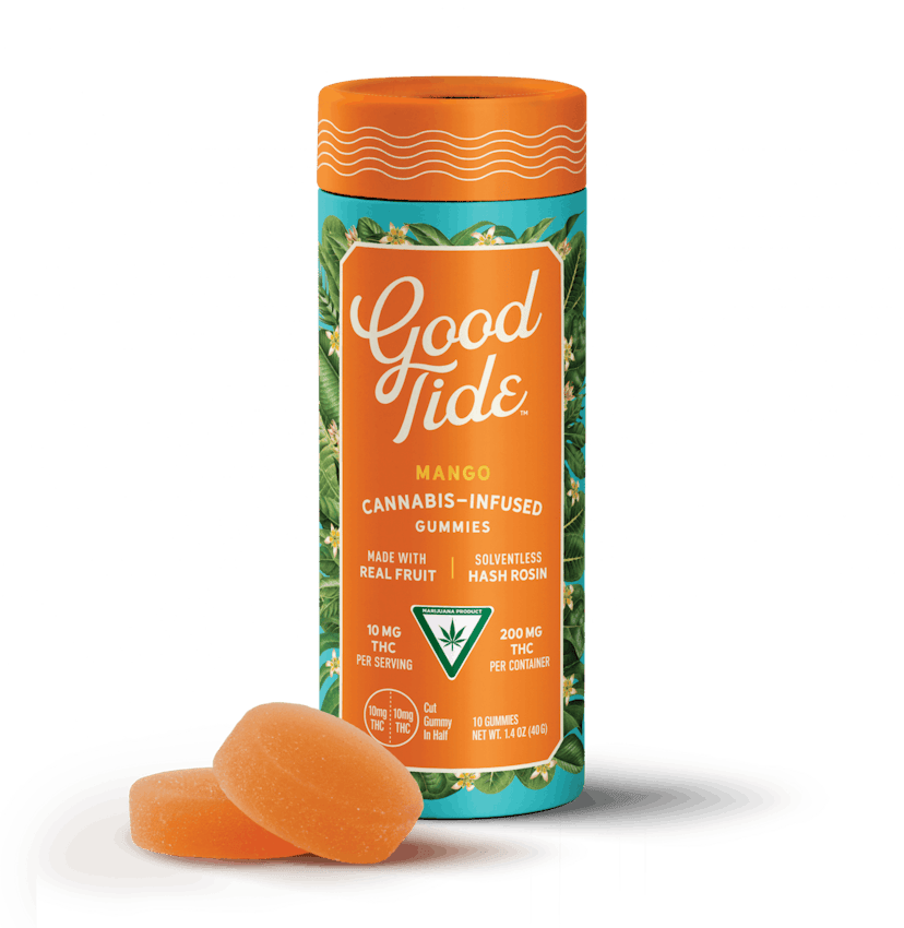 Good Tide | 200mg Rosin Gummies | Mango