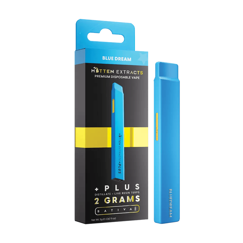 Blue Dream +Plus Disposable Vape 2g