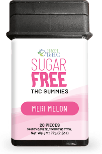 Product: High TeHC | Meri Melon Sugar Free Gummies | 200mg
