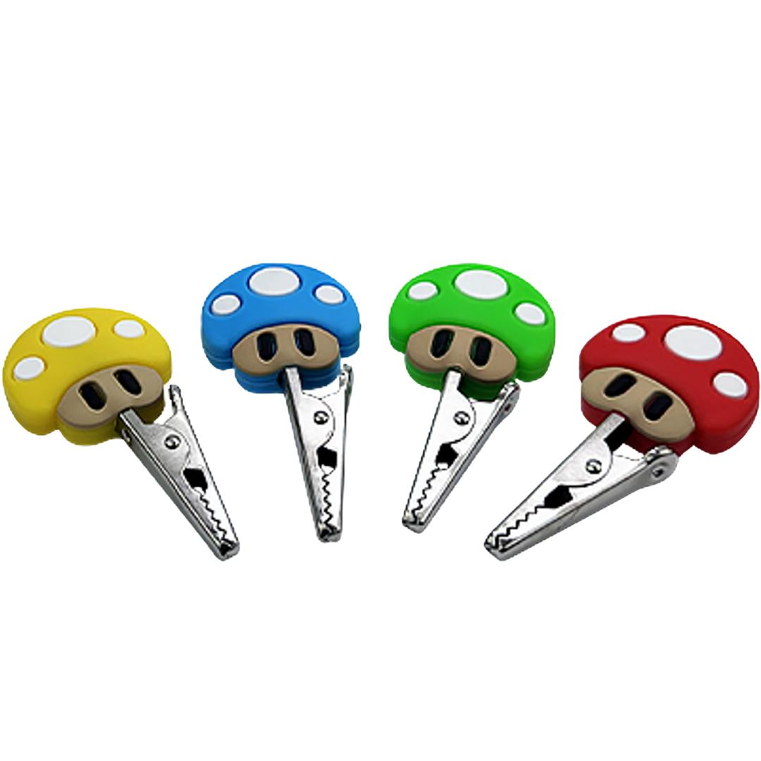 MUSHROOM 1UP ROACH CLIP (COLORS MAY VARY)-0