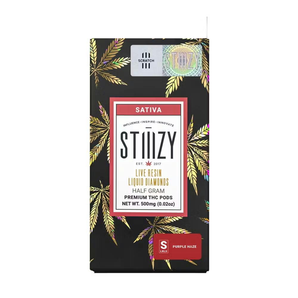 Stiiizy - Cartridge Live Resin Liquid Diamond - Green Crack (S) (0.5g)