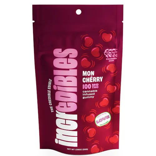 Incredibles Mon Cherry (Hybrid) Gummy 100mg