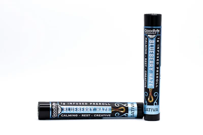 Goodlyfe - 1g Infused Preroll - Blueberry Haze