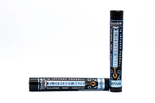 Goodlyfe - 1g Infused Preroll - Blueberry Haze