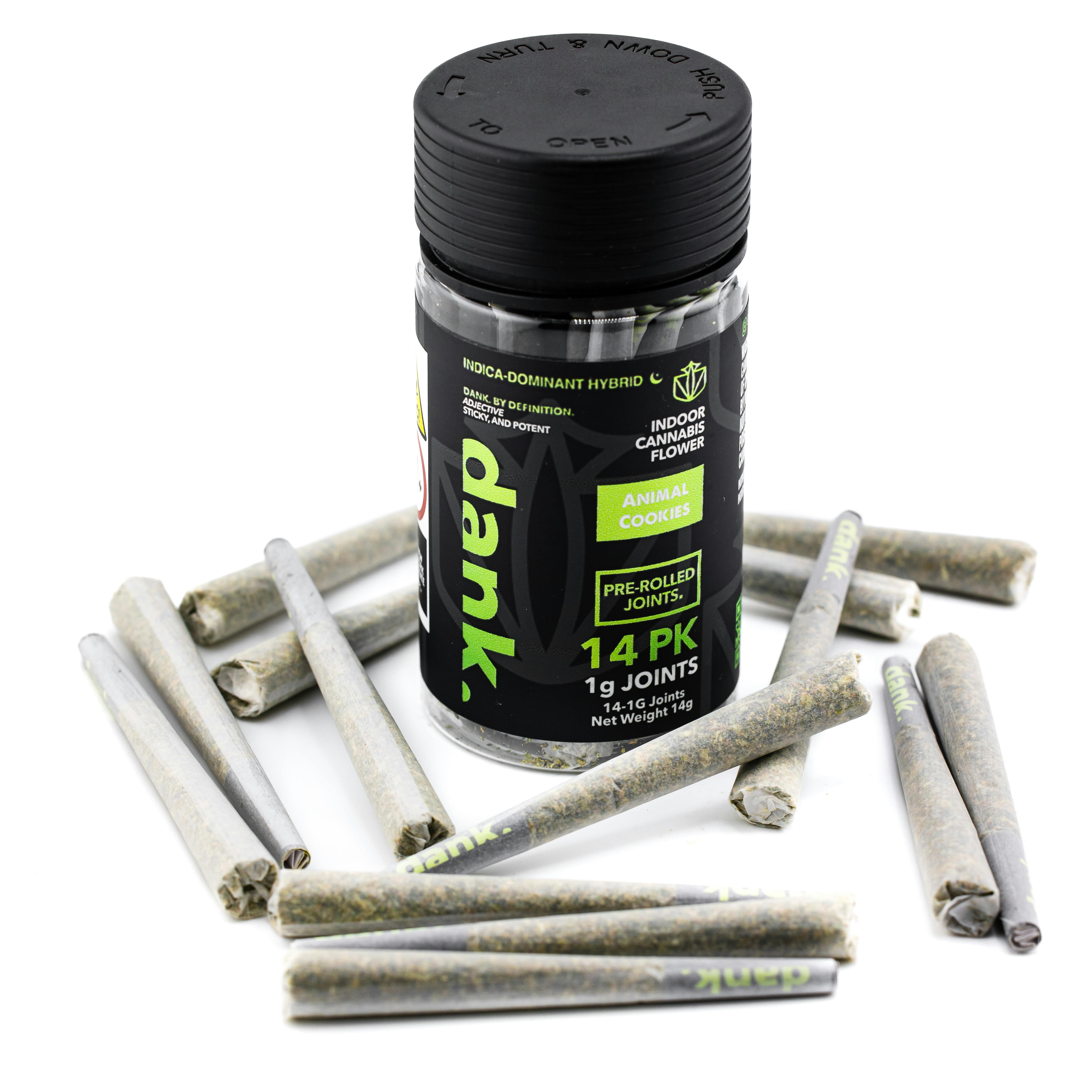 Dank By Definition. | ANIMAL COOKIES (14 PACK PRE-ROLL)-1