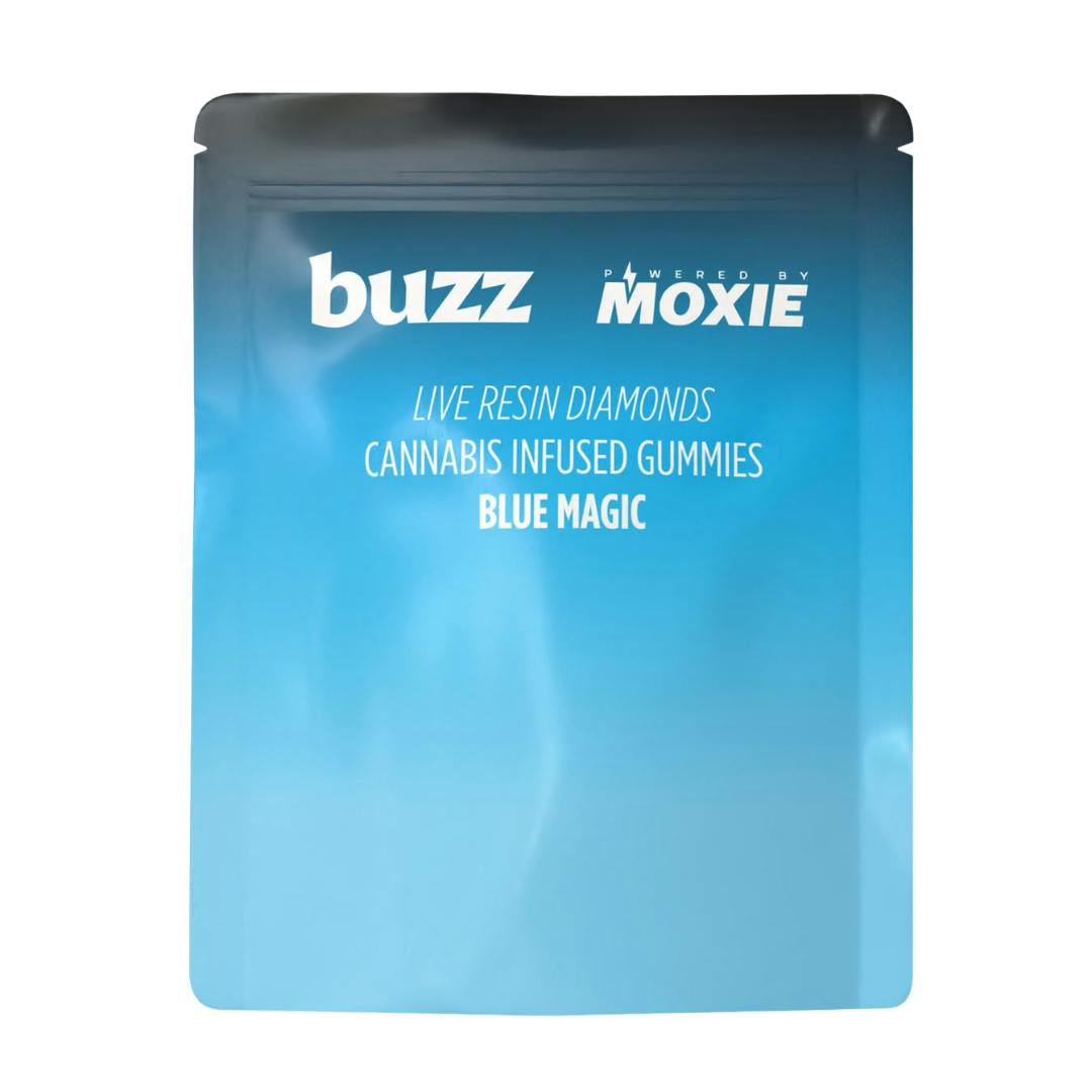 Buzz Blue Magic Live Resin Gummies 10pk