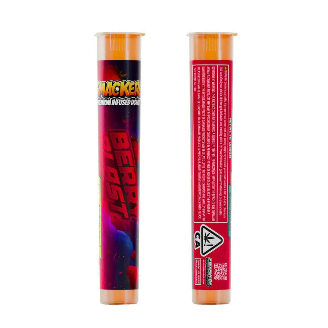 BERRY BLAST INFUSED PREROLL DONUT