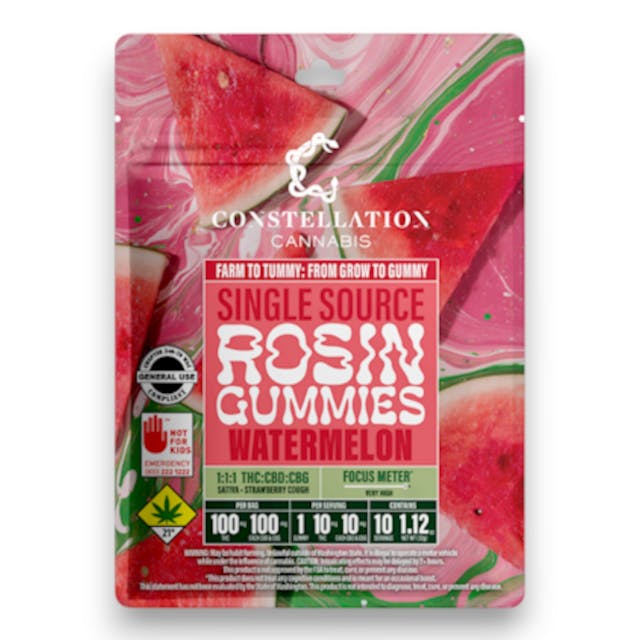 Cannabis infused gummies evenly dosed commonly sold in multi-packs, which makes controlling your intake easy and reliable. Because edibles are digested and absorbed by your stomach and liver, the activation is often longer than other consumption methods, taking on average 45 minutes, and sometimes up to 2 hours. It is important to start low and slow when consuming edibles so you don't over do it. Take extra caution to ensure edibles are out of the reach of children.