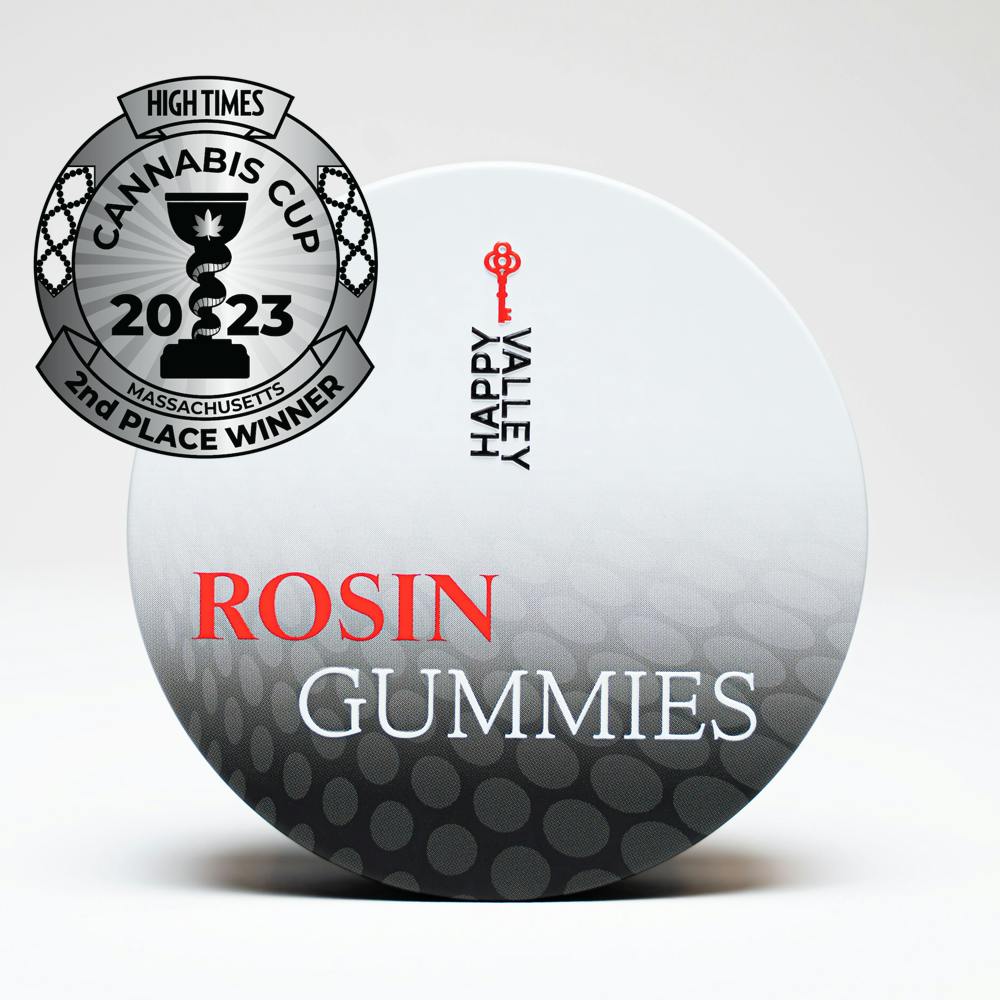 White Wedding Live Hash Rosin Gummies - 100mg THC - Moscow Mule
