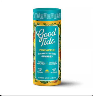 GOOD TIDE | PINEAPPLE | SATIVA ROSIN GUMMIES