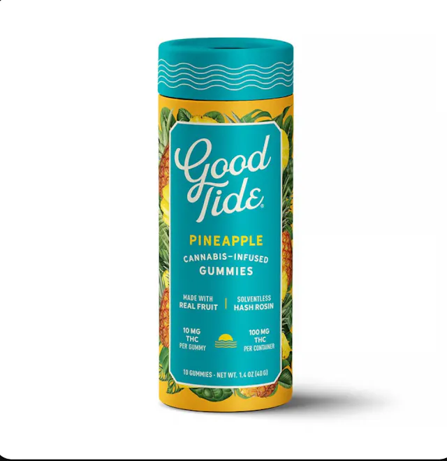 Good Tide GOOD TIDE | PINEAPPLE | SATIVA ROSIN GUMMIES