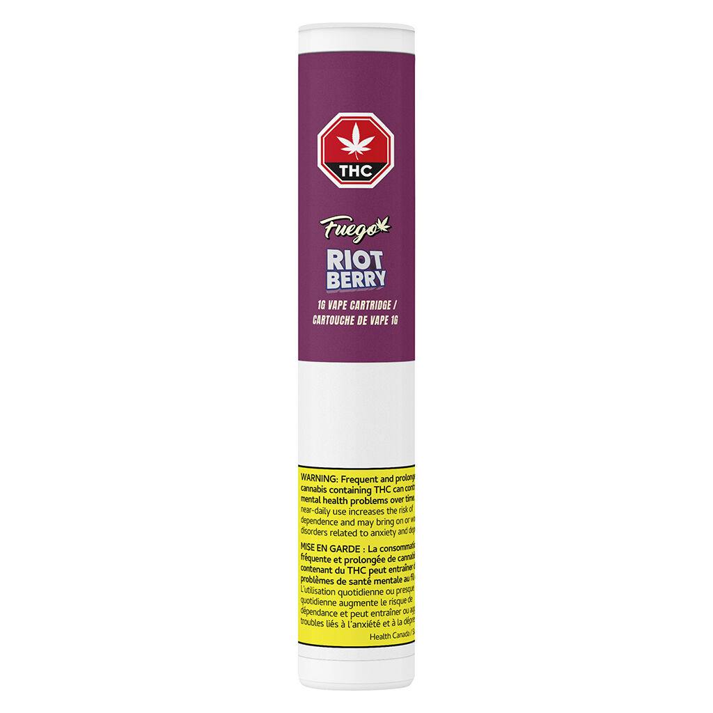 Fuego - riot berry 510 thread cartridge