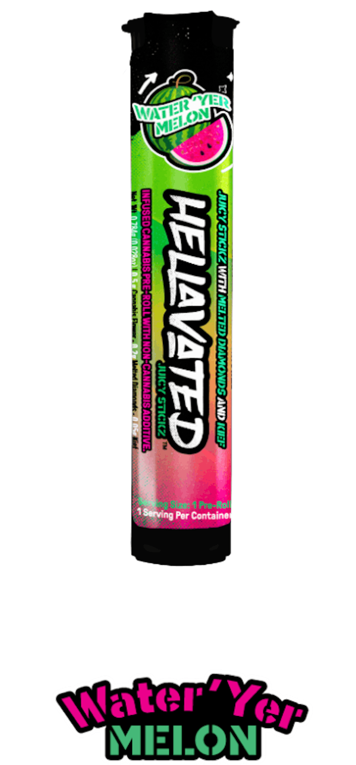 Photo of Water ‘Yer Melon .75g Infused Pre-roll Hellavated