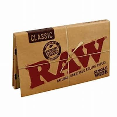 Product: Raw Classic | Single Wide Papers Double Pack