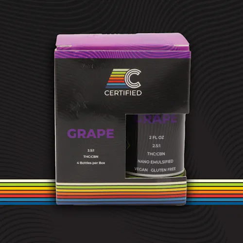 Certified Cultivators | Grape Drink CBN | 4pack | 100mg-2