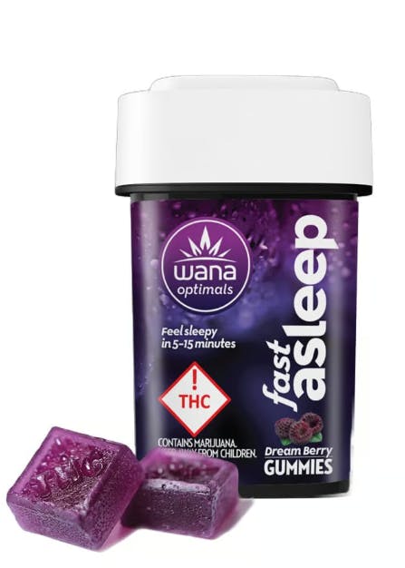 Product: 1:2 | Dreamberry | 10mg THC x 20mg CBD x 5mg CBG x 5mg CBN | 10pk | Wana Optimals