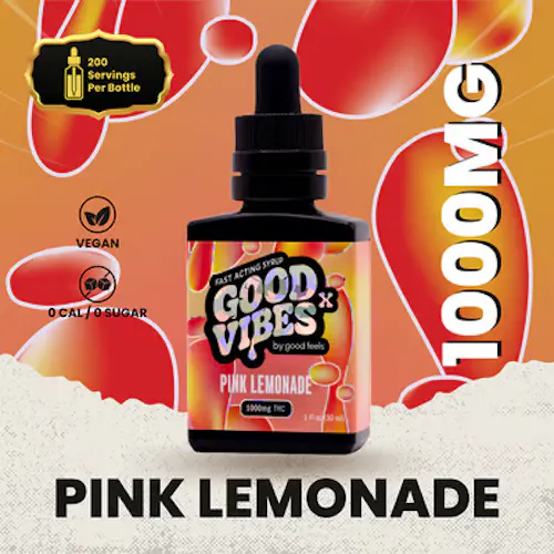 Pink Lemonade Fast-Acting Syrup | 1000mg-1