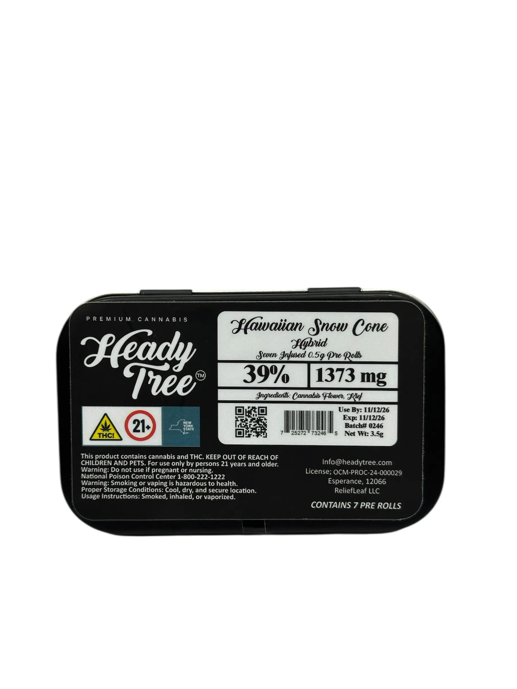 Blue Nerdz Infused Shorty's - 7pk | Ozone Park, NY Dispensary | My