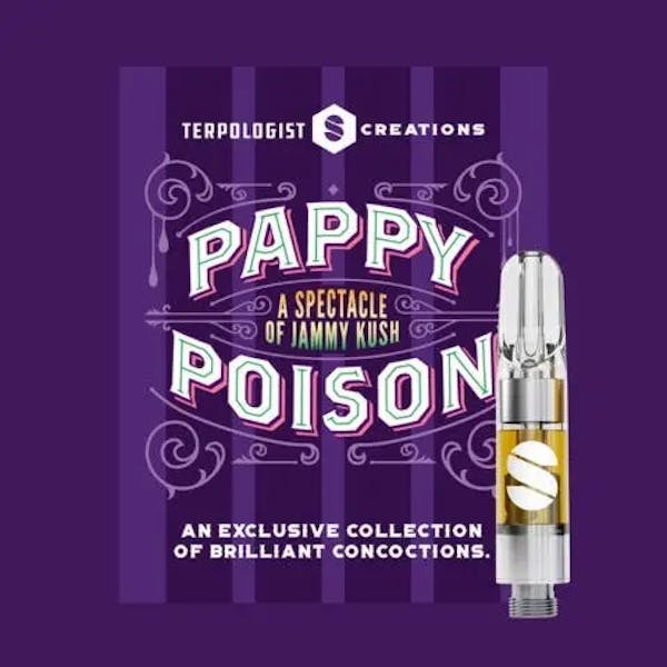 Pappy Poison (H) - 0.5g Liquid Diamonds Terpologist Vape Cart - Select