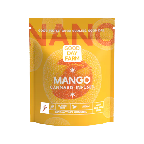 GDF: Fast-Acting Gummies | Mango | 100mg | 10pk-active