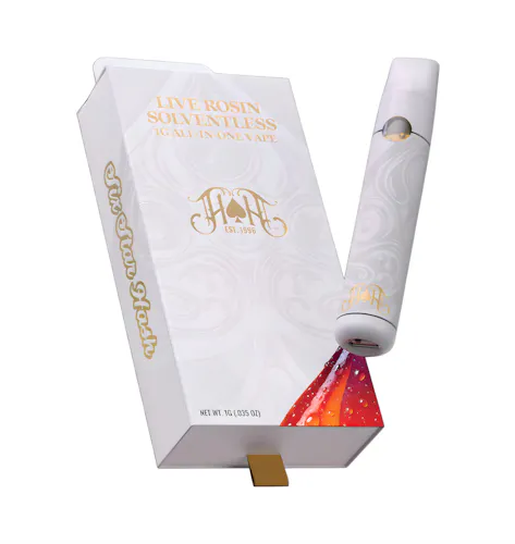 Heavy Hitters – Solventless Live Rosin AIO – White Thorn Rose – 1g-active
