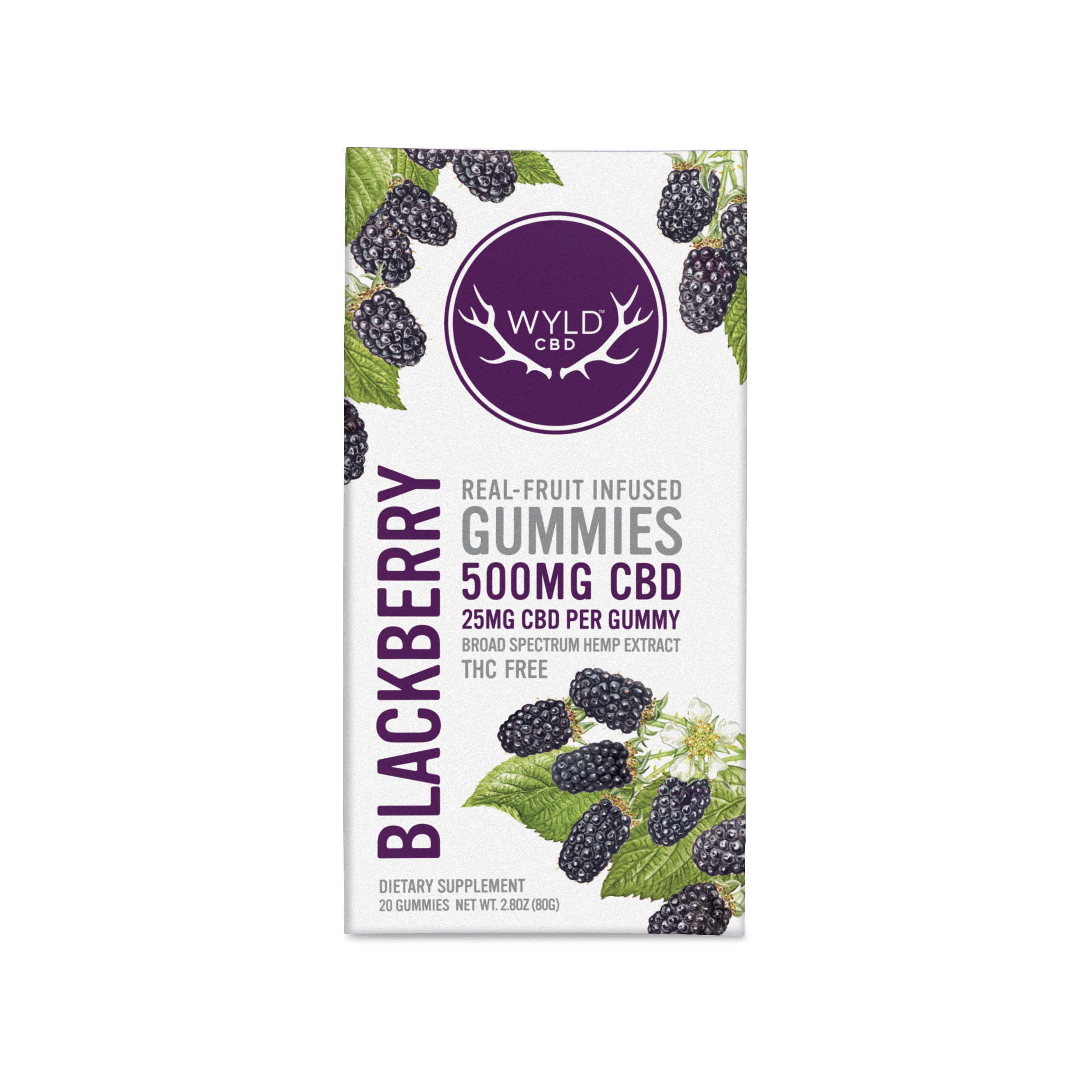 Hemp Gummies - CBD:500mg - Blackberry at Nectar - Tigard Bull Mountain