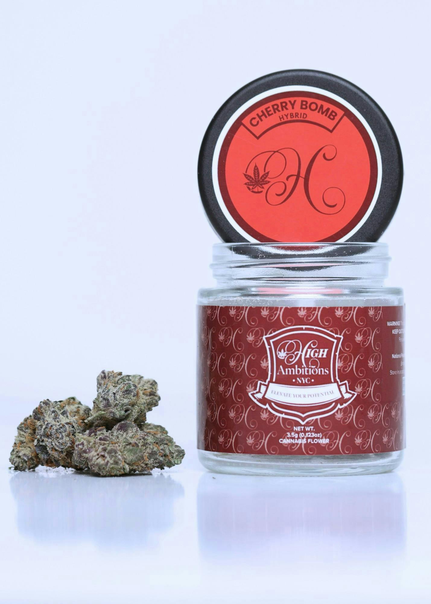 Product High Ambitions - Cherry Bomb - 3.5g- Small Batch Flower