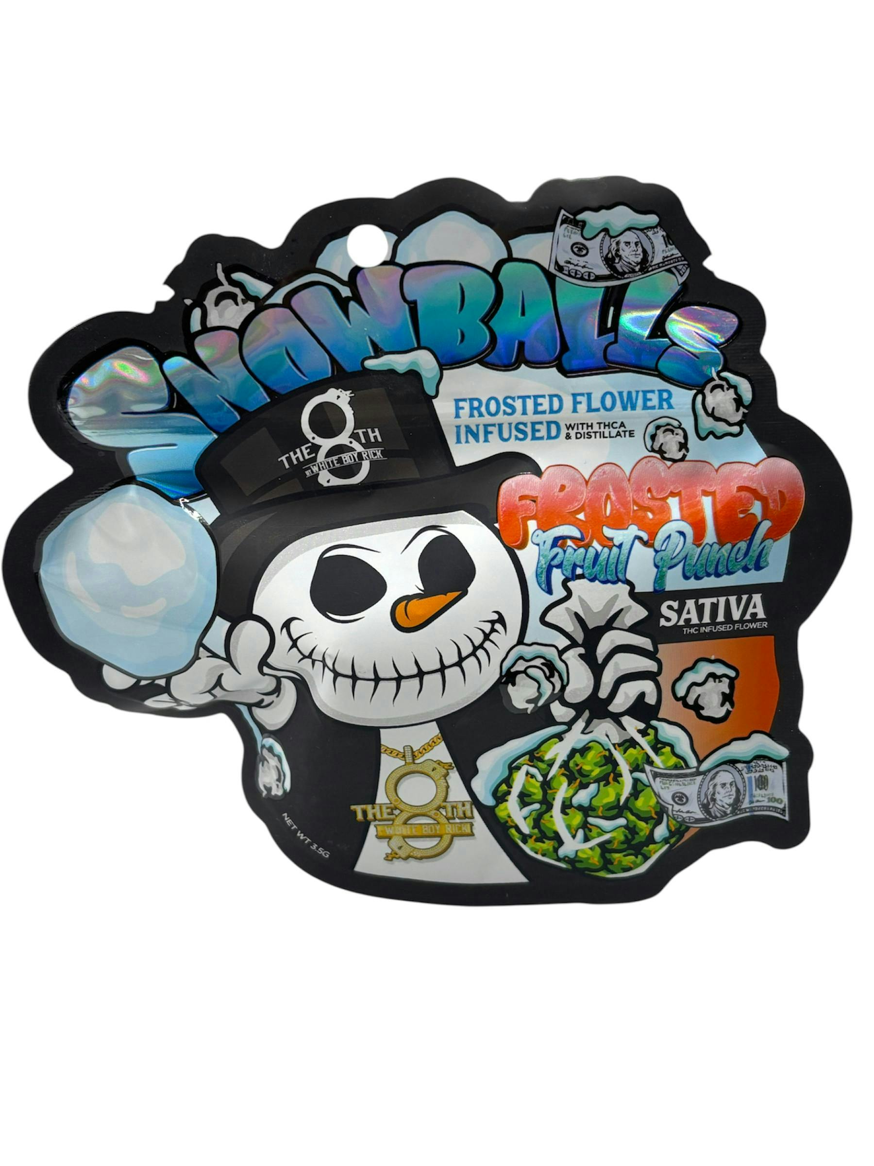 THE 8TH BY WHITE BOY RICK | FRUIT PUNCH - SNOWBALLS PREPACK | 3.5 | SATIVA