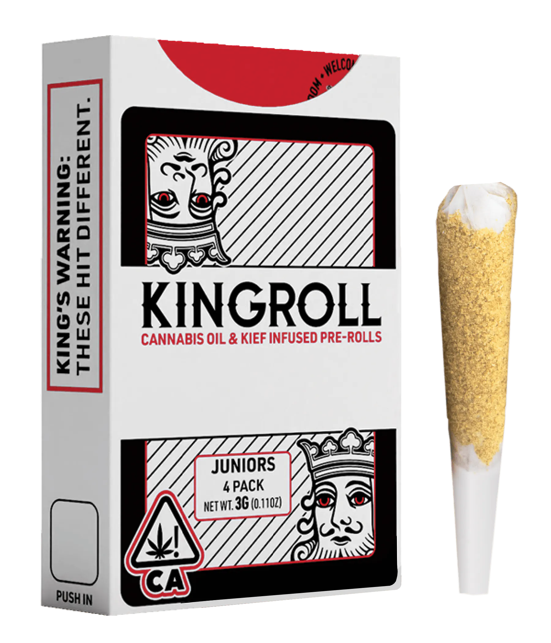 Kingroll Jr's: Moonbow x Rainbow Belts - 3g Infused Preroll