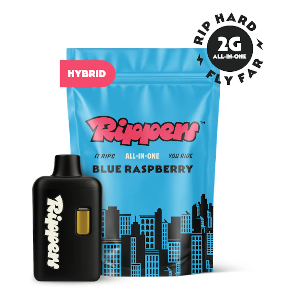 Product Rippers - Blue Raspberry - 2g - AIO