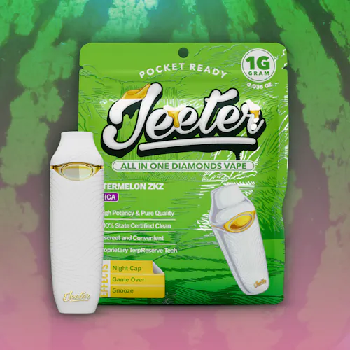 Watermelon ZKZ (I) – (1g) Liquid Diamonds All-in-One Vape – Jeeter-1