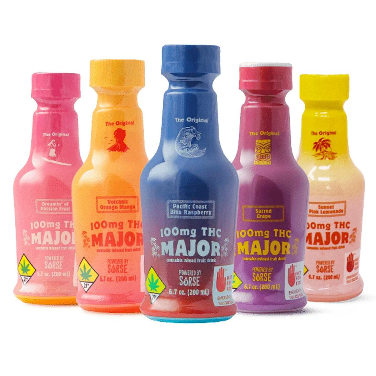 Photo of Major 100mg VOLCANIC ORANGE MANGO Fruit Drink