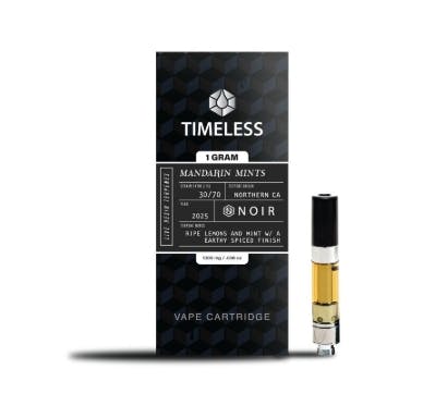 Timeless Noir Live Resin - Mandarin Mints