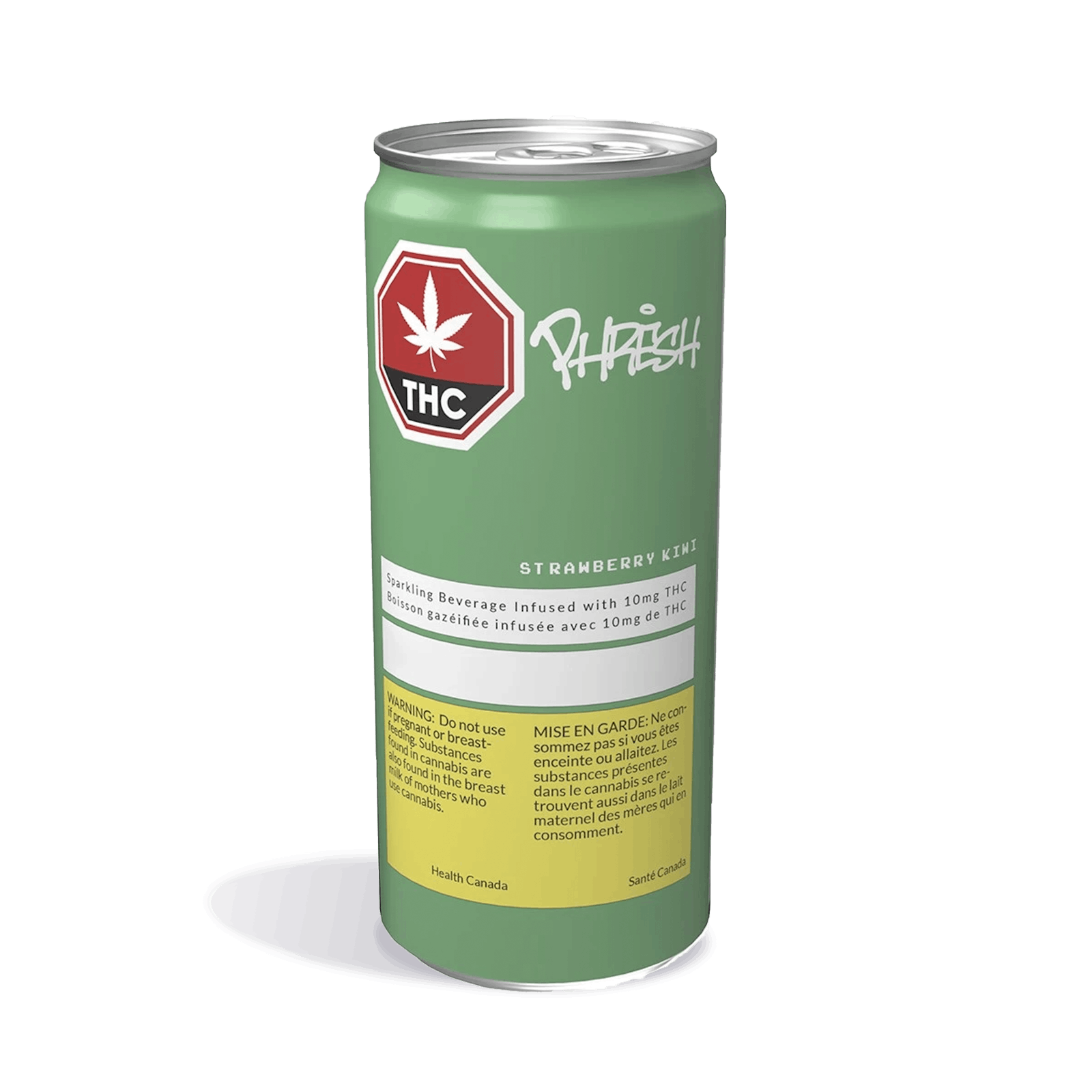 Strawberry kiwi sparkling beverage