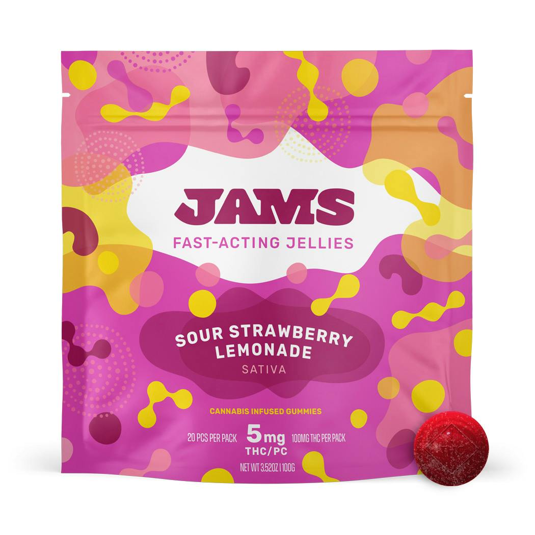 JAMS Edibles Fast Acting Jellies