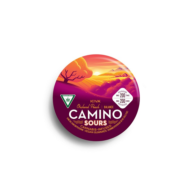 Camino | 200mg Sour Gummies | Orchard Peach