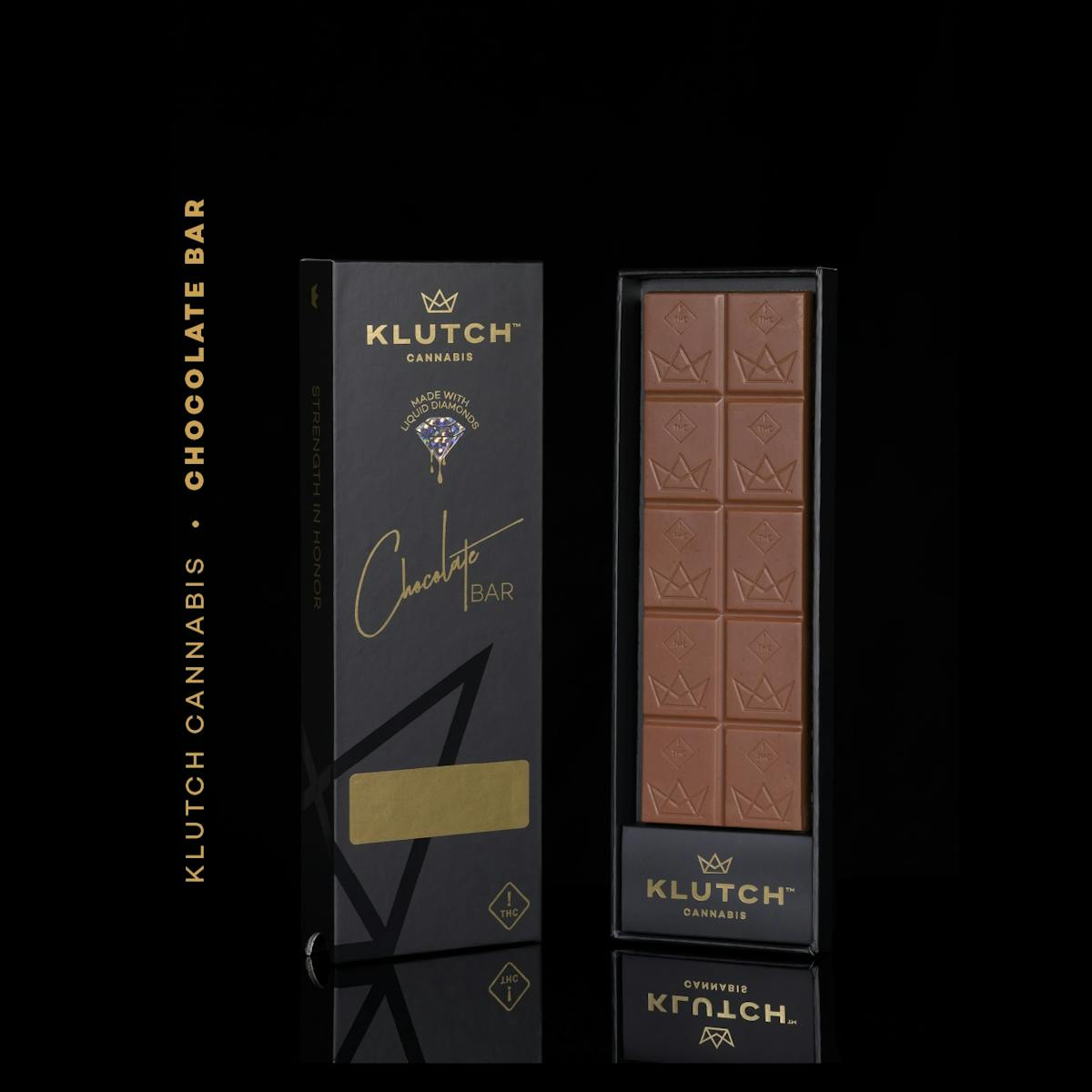 Photo of | Pretzel Live Liquid Diamonds Milk Chocolate Bar |