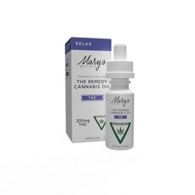 Mary's Medicinals - 200mg THC Sublingual Tincture - Relax