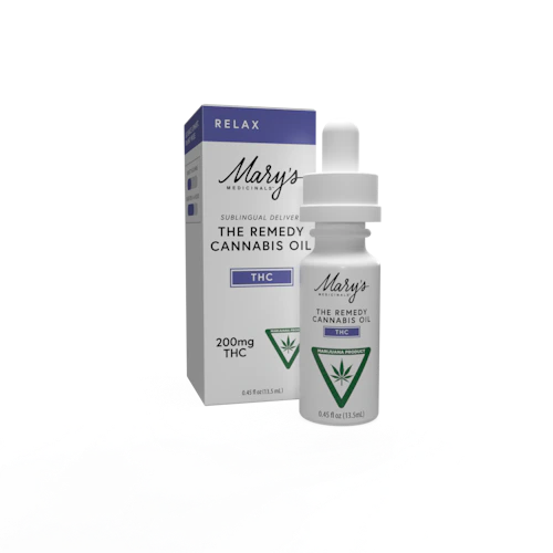 Mary's Medicinals - 200mg THC Sublingual Tincture - Relax